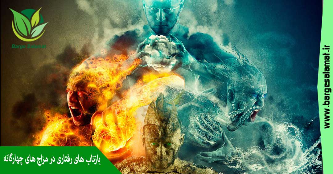 بازتاب های رفتاری در مزاج های چهارگانه بازتاب های رفتاری در مزاج های چهارگانه